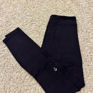 Ivivva Black Girls' Performance Leggings with Reflective Accent